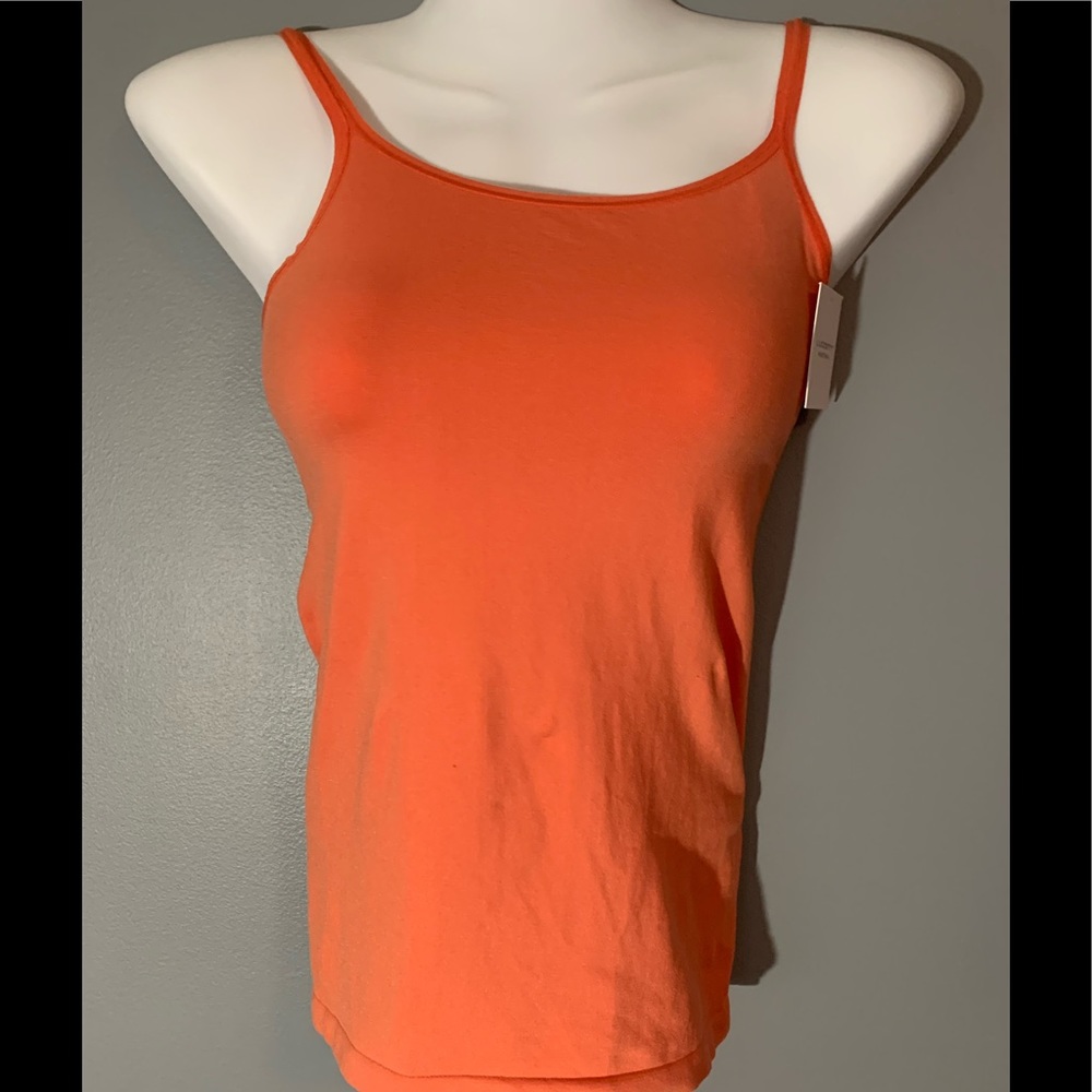 Lucidity Orange Seamless tank top